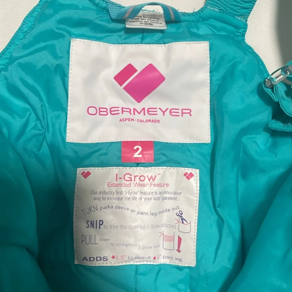 Obermeyer like girls snow set - Picture 3 of 8